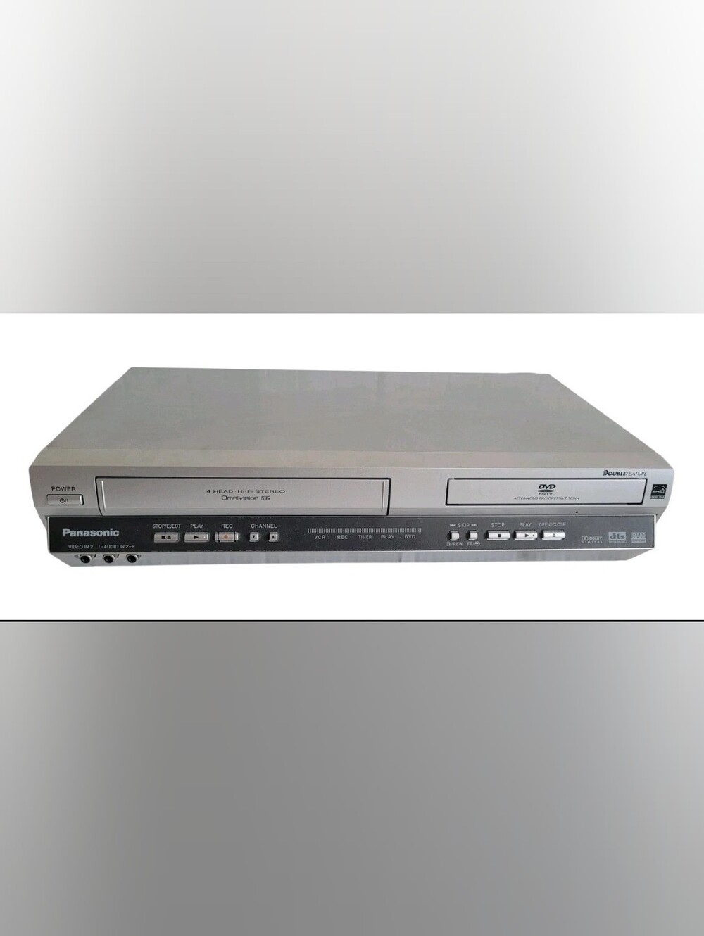 Panasonic Advanced Progressive Scan DVD/VHS Combo PV-D4745S-K (No Remote)